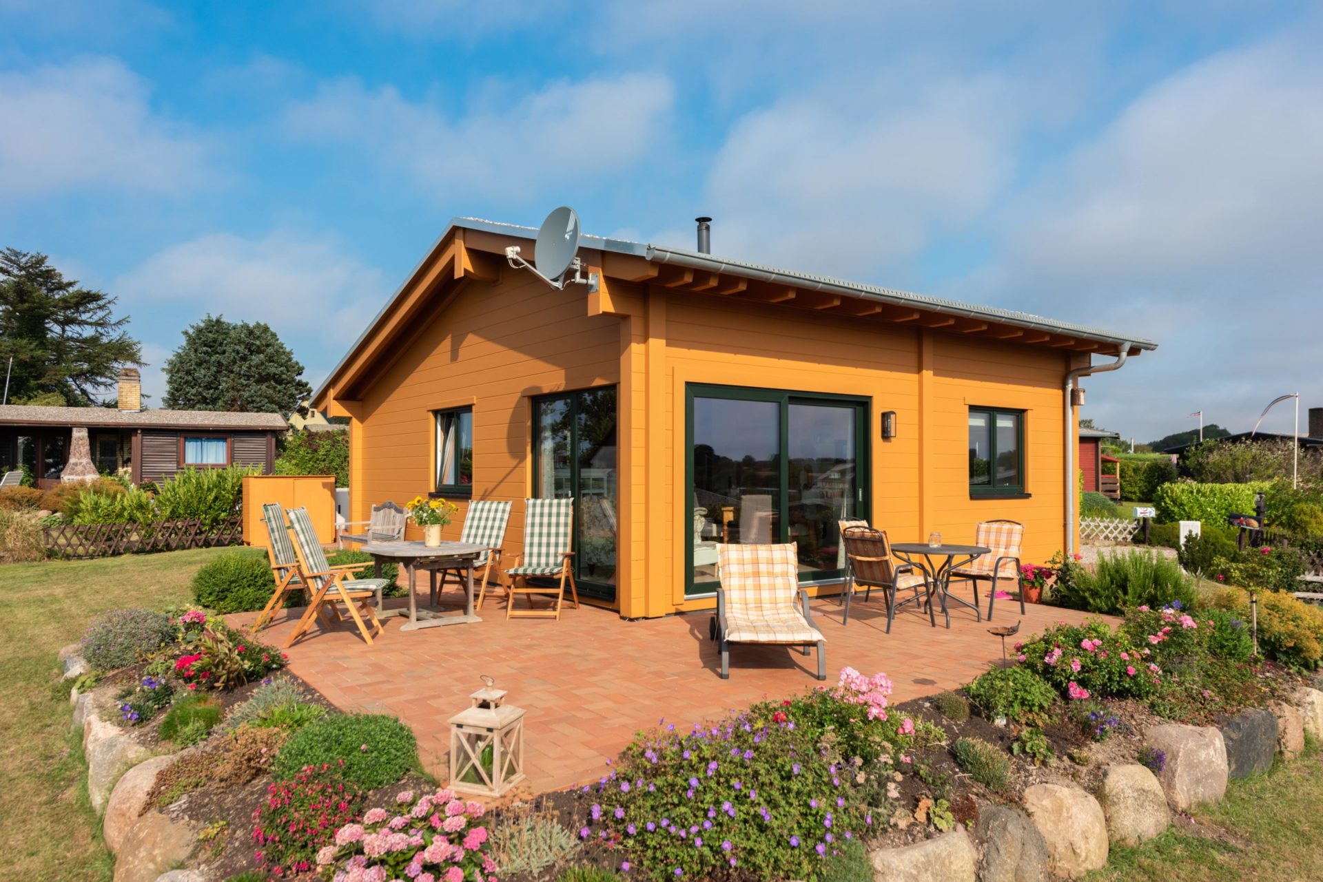 Kleine Holzhäuser, großer Komfort! Fullwood Wohnblockhaus