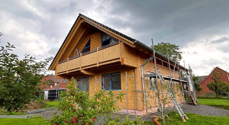 Fullwood Blockhaus in Niedersachsen im Oktober 2023